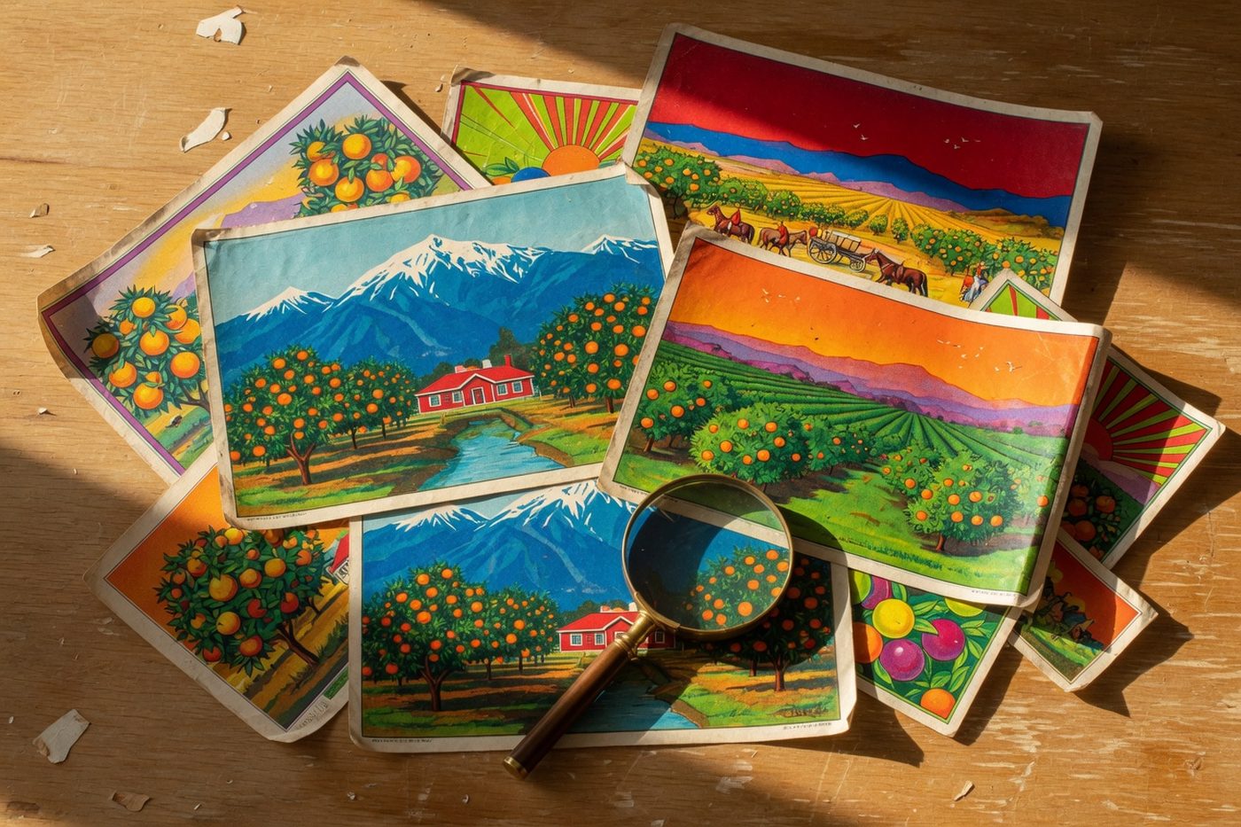 The Art of the Citrus Crate Label