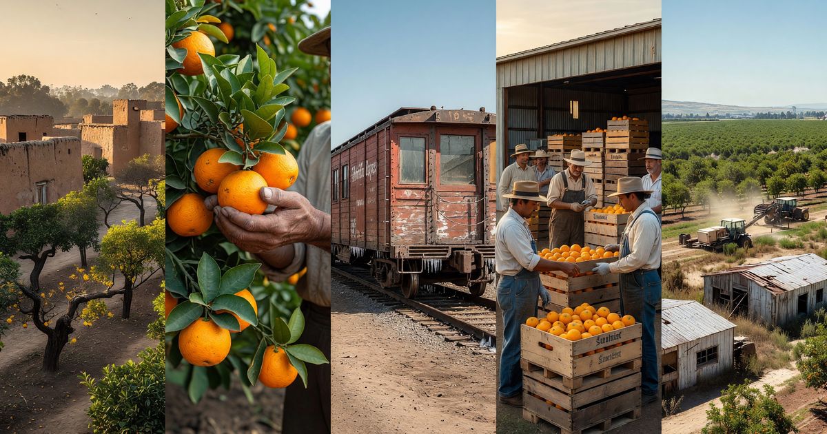 The History and Development of the California Citrus Industry